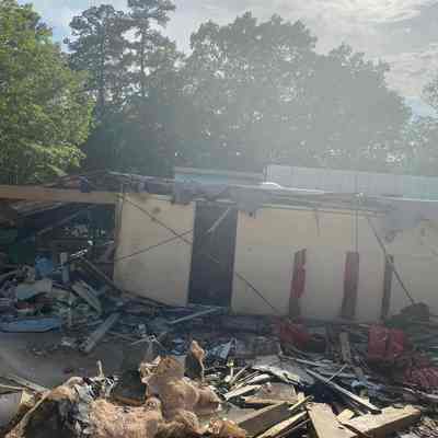 2024 EHS High School Building Demolition Photograph