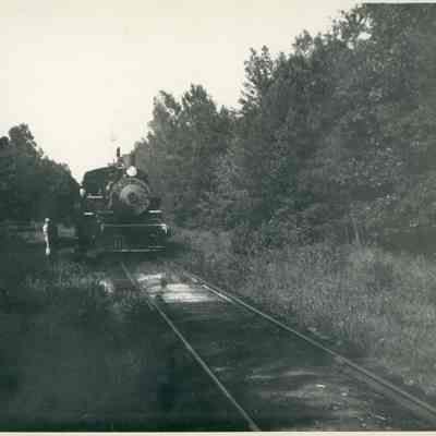 Railroad Engine Photograph