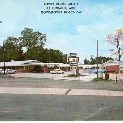 Town House Motel Postcard