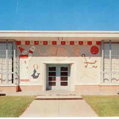Retta Brown School Postcard