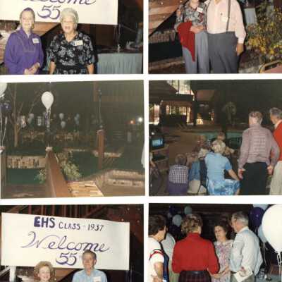 EHS 1937 55th Reunion Photos 2: Origsize: 7.25" X 10.25"; Origformat: Other
