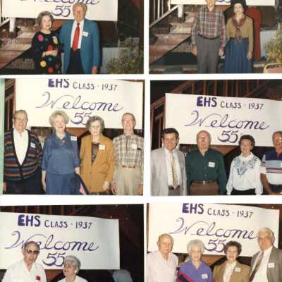 EHS 1937 55th Reunion Photos 3: Origsize: 7.25" X 10.25"; Origformat: Other