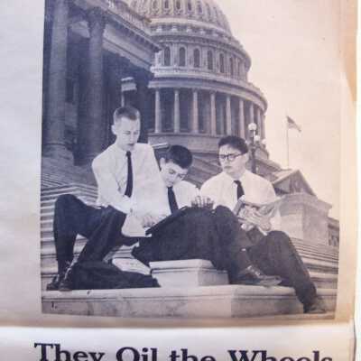 Article about Proctor Hill serving as a page in Washington DC