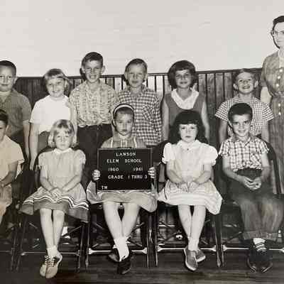 Lawson Elementary School 1960-1961 Photograph
