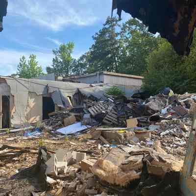 2024 EHS High School Building Demolition Photograph