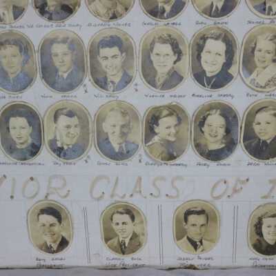 Senior Class of 1937 (detail): Copyright: none; Origsize: 44" X 28"; Origformat: Print-Photographic