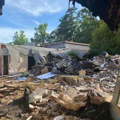 2024 EHS High School Building Demolition Photograph