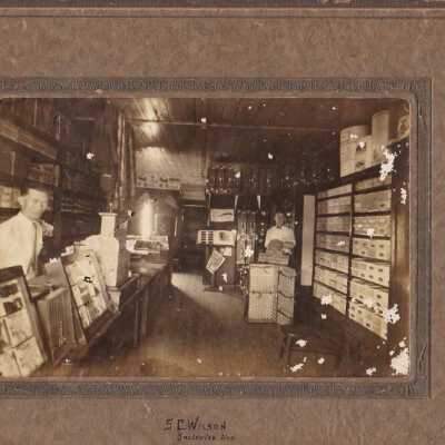 Photograph Merchantile Smackover AR: Copyright: none; Origsize: 5" X 7"; Origformat: Other