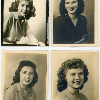 Unidentified "Class of 1948" People in Photograph