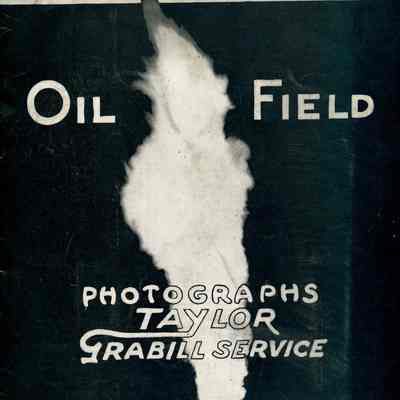 1921 El Dorado Arkansas Oil Field Photographs by Taylor Grabill Service