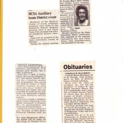 MCSA 2001 Scrapbook 105: Origformat: Artifact