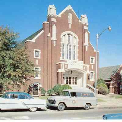 First Presbyterian Church Postcard