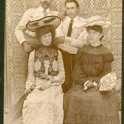 Benjamin Franklin Tatum III Photograph with other Unidentified Persons