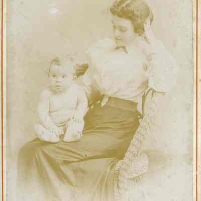 Cora Neal Tatum Westbrook and John Franklin Westbrook Photograph