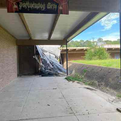 2024 EHS High School Building Demolition Photograph