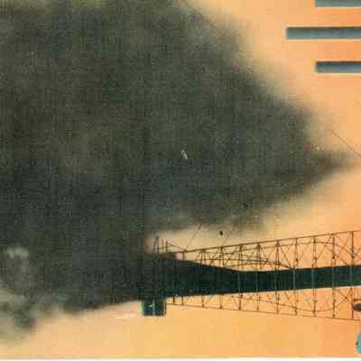 An Arkansas Oil Gusher Postcard