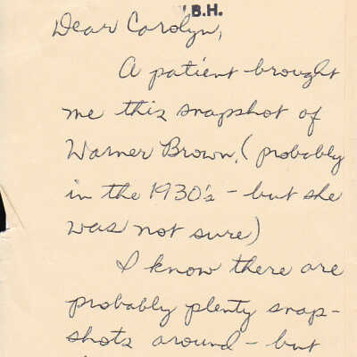 Note from Berry Lee: Copyright: none; Origsize: 3 1/2" X 3"; Origformat: Print-Photographic