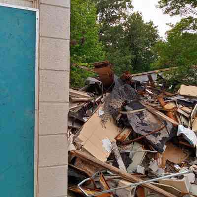 2024 EHS High School Building Demolition Photograph