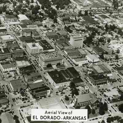 Aerial View of El Dorado Postcard
