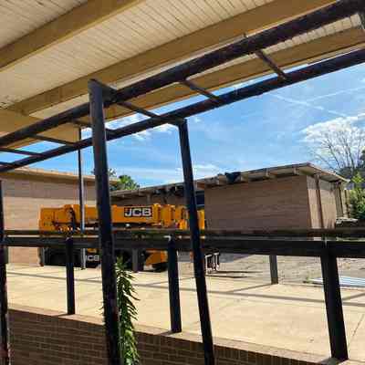 2024 EHS High School Building Demolition Photograph