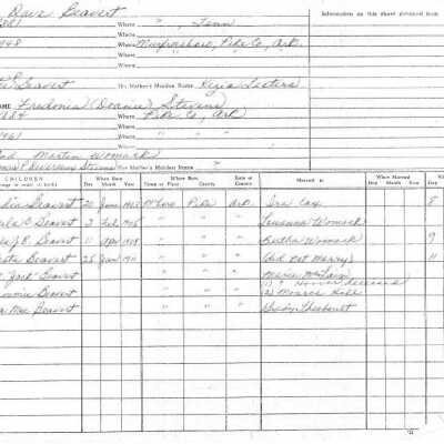 Newton Family Chart: Copyright: none; Origsize: 8" x 14"; Origformat: Other