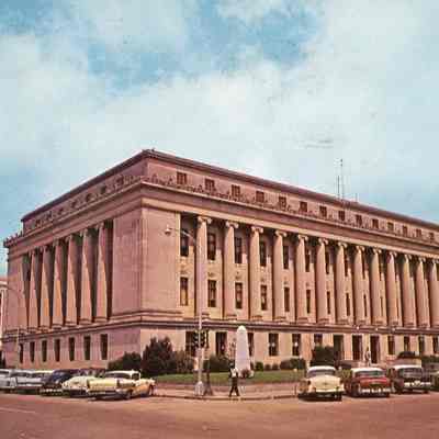 Union County Courthouse Postcard