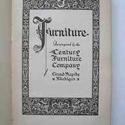 Furniture as interpreted by the Century Furniture Company Grand Rapids Michigan