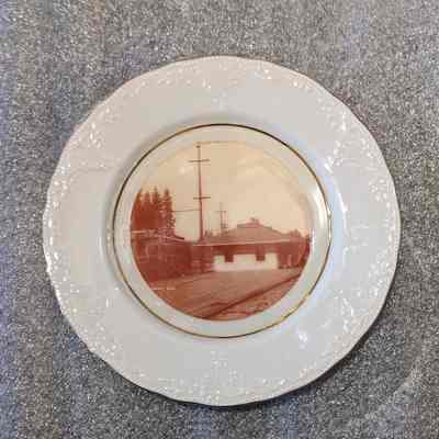 Linneman Station Souvenir Plate