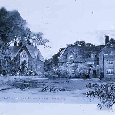 Oregon College of Education Monmouth, 1913, rendering