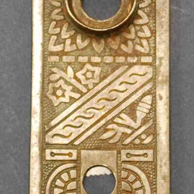 Escutcheon, Plate