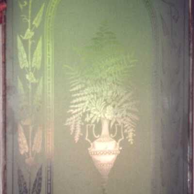 windowpane, etched