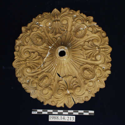 Medallion, Ceiling, Plaster