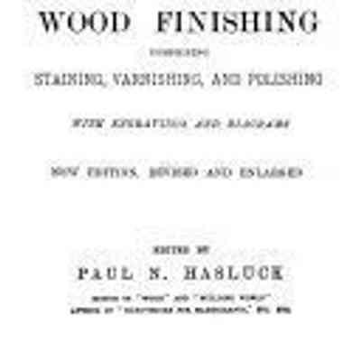 Wood Finishing