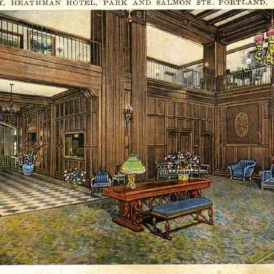 Heathman Hotel, Lobby