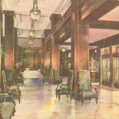Benson Hotel; the Lobby