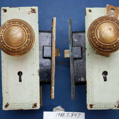 Door Set, Two Sides / Lock