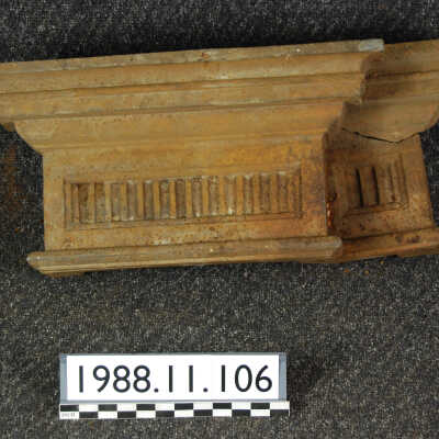 Ornament, Pilaster, Cast Iron
