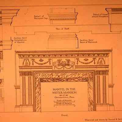 Fireplace Dwq Georgian Revival - 1897 Doyle Library