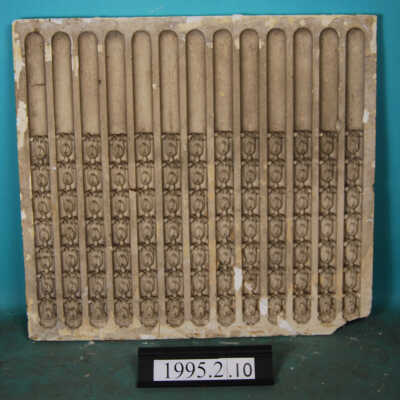 Frieze, Plaster