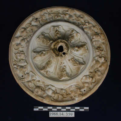 Medallion, Ceiling, Plaster