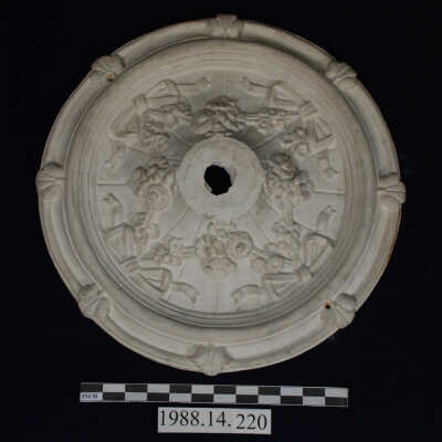 Medallion, Ceiling, Plaster