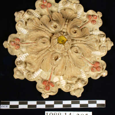 Medallion, Ceiling, Plaster