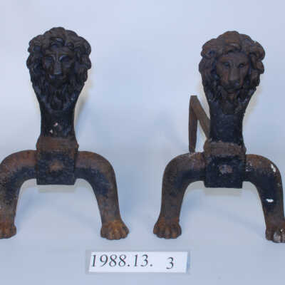Andiron, Fireplace Accessory