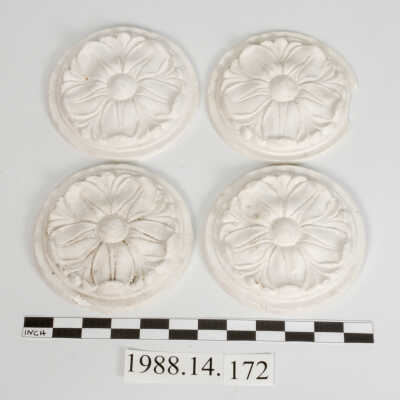 Rosette, Plaster