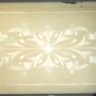windowpane, etched