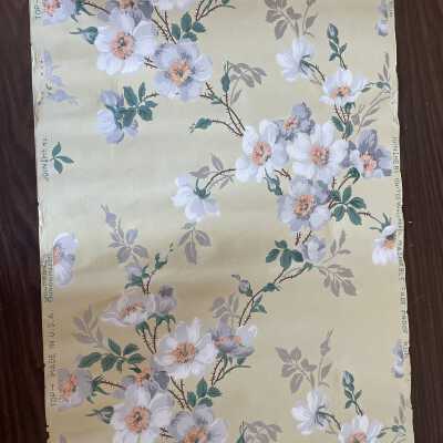 U.W.P.C. of N.A. Floral Wallpaper