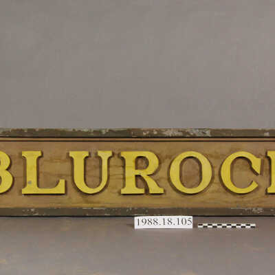 Sign, Sheet Metal
