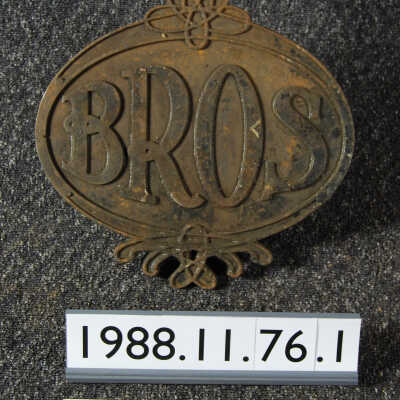Medallion, Cast Iron