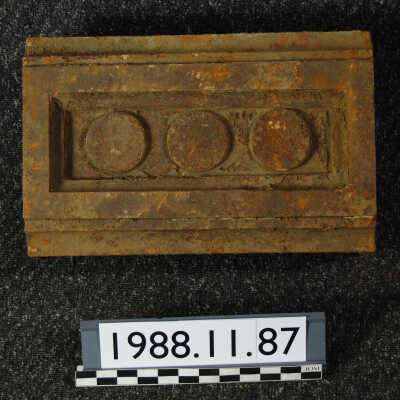 Ornament, Pilaster, Cast Iron