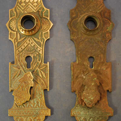 Escutcheon, Plate